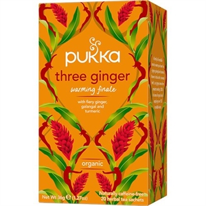 Three Ginger Pukka 20 breve økologisk