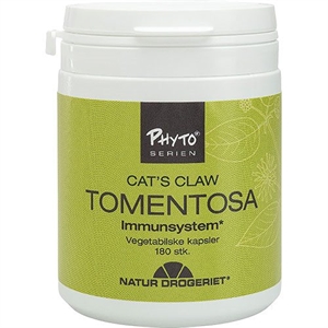 Tomentosa Cats Claw Phyto 180 vegetabilske kapsler