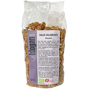 Valnødder Halve Biogan 500 g økologisk