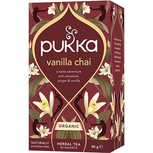 Vanilla Chai Pukka 20 breve økologisk