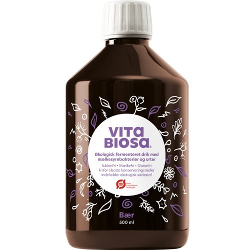 Vita Biosa Bær 500 ml økologisk