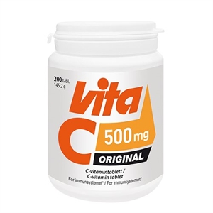 Vita C Original 500 mg 200 tabletter