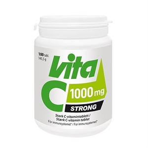 Vita C Strong 1000 mg 100 tabletter