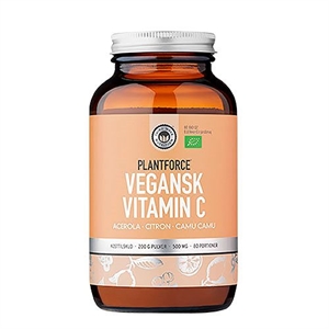 Vitamin C Vegansk Plantforce 200 g økologisk