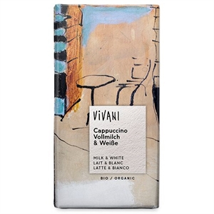 Cappuccino Chokolade Vivani 100 g økologisk